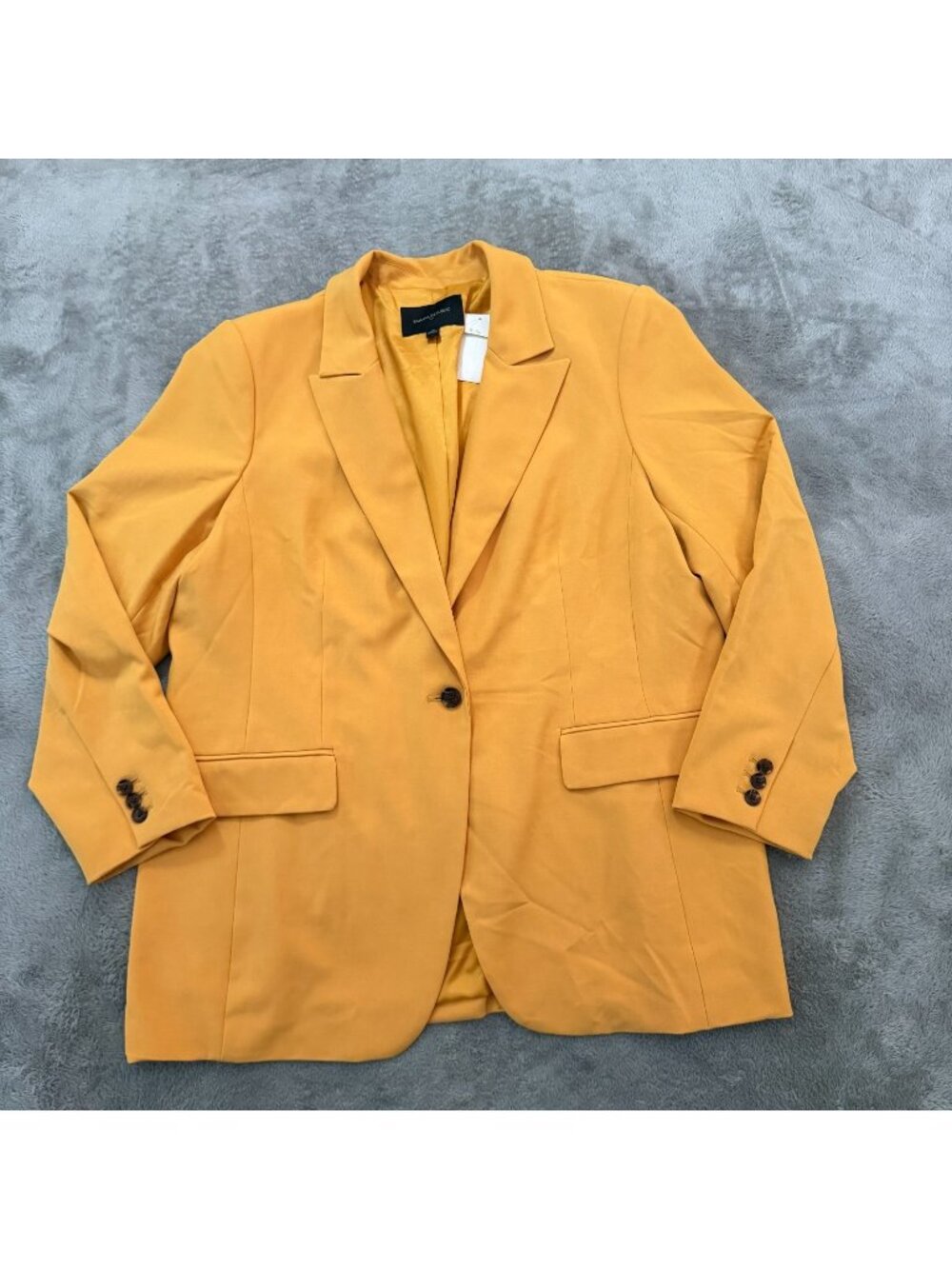 NWT Banana Republic Factory Long and Lean Blazer 18 Island Glow Yellow
